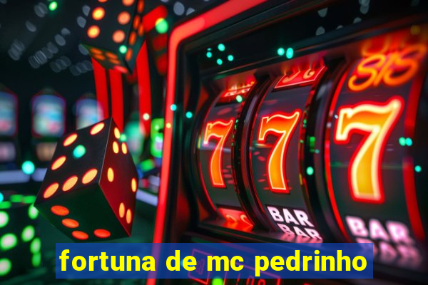 fortuna de mc pedrinho